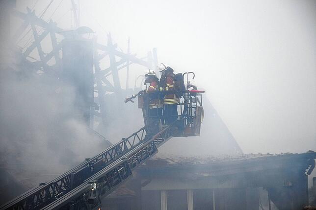 Bild 7: Brand im Sägewerk: Bilder vom Einsatz in Murg-Hänner