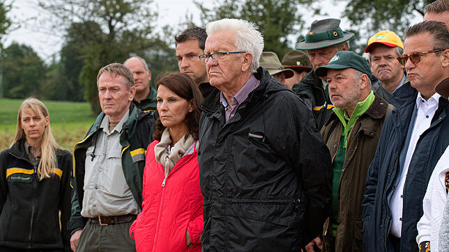 Ende August hatten unter anderem Ministerpräsident Winfried Kretschmann und Forstminister Peter Hauk die Gemeinde Ühlingen-Birkendorf ...