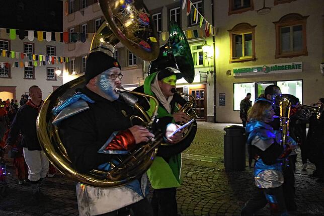 Bild 34: So schaurig-schön war der Nachtumzug in Waldshut