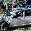 Bei diesem Unfall bei Jestetten (Archivbild) kam im Oktober ein Mensch ums Leben. Es war einer von acht Verkehrstoten 2023.