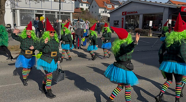 Bild 6: Bermatingen: Die Bilder-Highlights des ausgelassenen Umzugs und der Narrenolympiade!