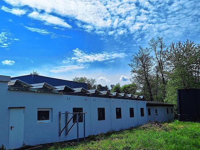 Photovoltaik, wohin man schaut: Jürgen Krüger ist ein Klimaschutzvorreiter.