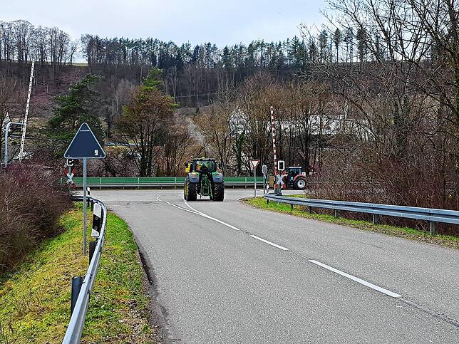 Bild 12: Protest der Landwirte &ndash; Bilder der Sternfahrt nach Horheim am Montag