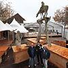 Reinhard A. Weigelt, Robin Schefe und Hardy Wanke (von links) freuen sich auf &bdquo;ÜB on Ice&ldquo;: Am Freitag, 15. November wird die ...