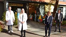 Bringen das neue Team der gemeinsamen Kinderschutzgruppe auf den Weg (von links): Oberärztin Ricarda Schreiber, Kinderklinik-Leiter ...