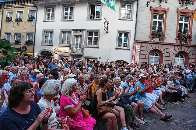 Das Tiengener Städtle entfaltet beim Jazzfest seinen besonderen Charme.