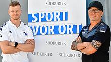 Wachwechsel: Der Aktivspieler und langjährige Jugendtrainer Alexander Rebis (links) kandidiert im Herbst beim FC Wehr als Nachfolger von ...