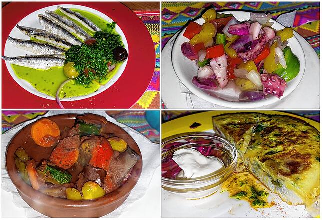 Tapas-Auswahl im La Bodega.