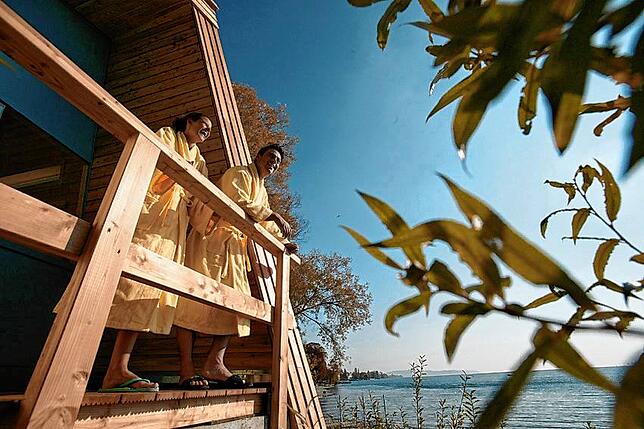 Durch die beiden Corona-Lockdowns sinken die Erlöse in der Bodenseetherme voraussichtlich auf 40 Prozent des Vorjahres.