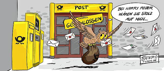 Bild 15: Karikatur der Woche: Überlingen hat sie jetzt, die Halle für jeden Sport und alle Bälle