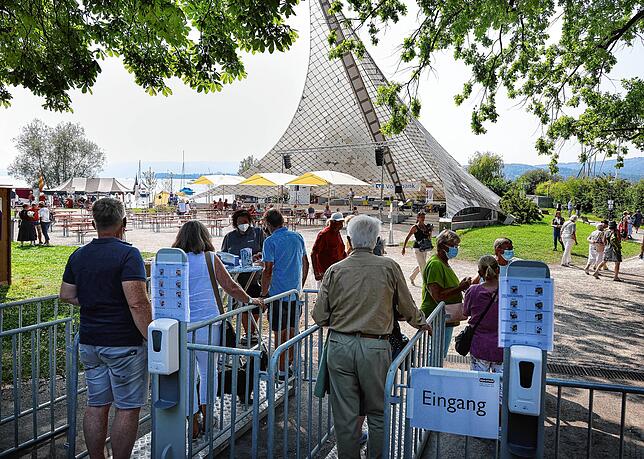 Bild 4: Bilder vom Trachtentag der Heimattage Baden-Württemberg 2021 in Radolfzell