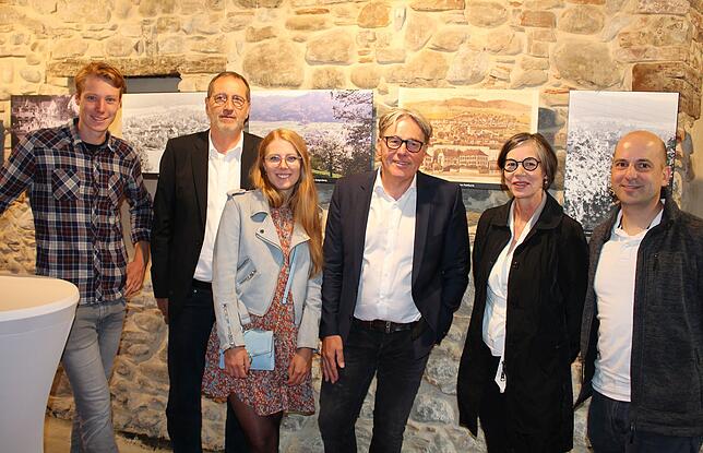 Eigentümer, Denkmalschützer und Architekten gestalteten den Tag des offenen Denkmals entscheidend mit. Von links: Joel Relling, Tilo ...