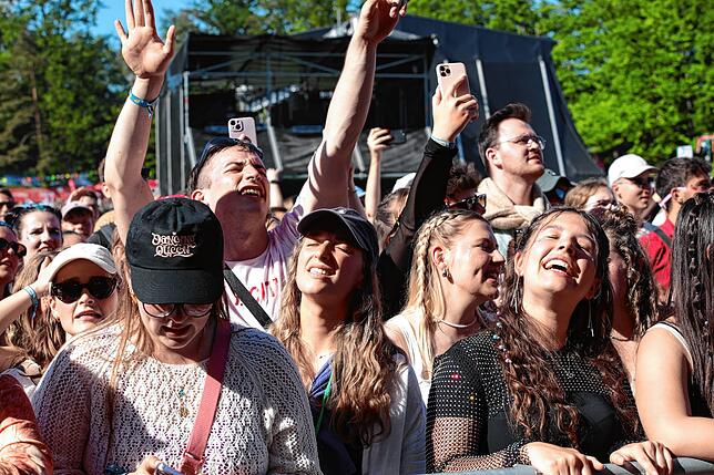 Bild 44: Weiter geht‘s – auch am zweiten Campus-Festival-Tag wird gefeiert