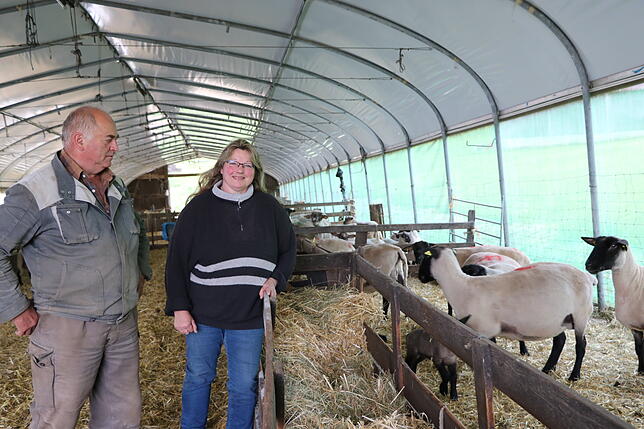 Anna Maria und Ernst Brendle züchten in Brunnadern Schafe. Die Landwirte müssen gegen viele Widrigkeiten kämpfen.