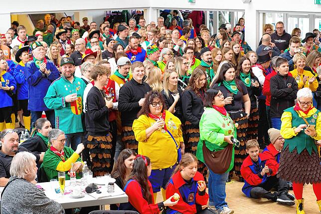 Bild 21: Die schönsten Bilder vom Dreikönigsfrühschoppen der Höri-Narrenzünfte in Moos