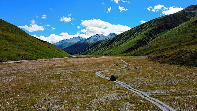 Fernab des Tourismus‘ in Georgien. Bild: Felix Mutschler
