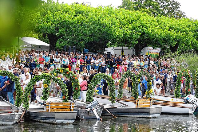 Bild 13: Bilder von der Mooser Wasserprozession