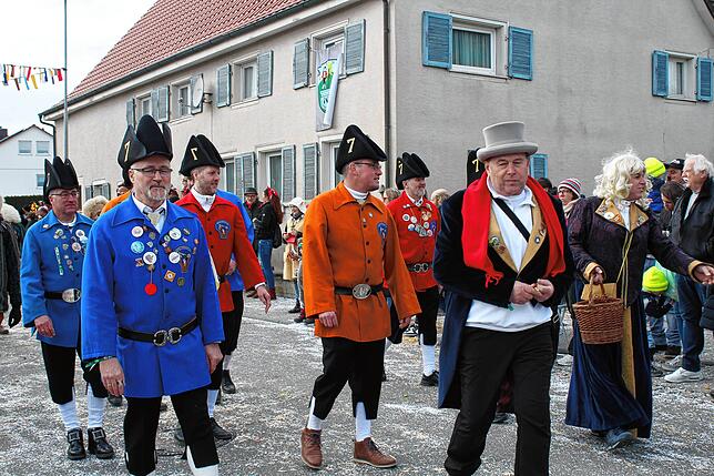 Bild 21: Bilder vom Narrentreffen in Winterspüren &ndash; Teil 3