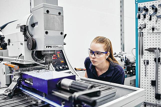 Mechatronik-Fertigung bei Marquardt in Rietheim-Weilheim. 1,4 Milliarden Euro Umsatz im Jahr 2023.