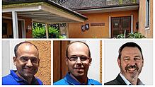 Drei Kandidaten wollen Bürgermeister von Klettgau werden (von links): Amtsinhaber Ozan Topcuogullari, Michael Ehm und Hubert Behringer.