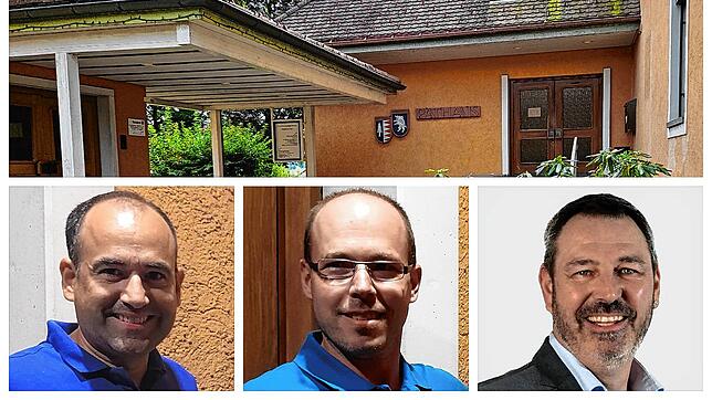 Drei Kandidaten wollen Bürgermeister von Klettgau werden (von links): Amtsinhaber Ozan Topcuogullari, Michael Ehm und Hubert Behringer.