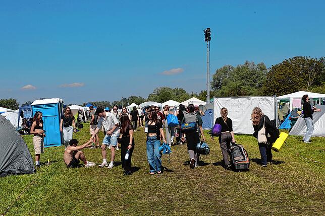 Bild 16: Campus Festival Konstanz 2024: Bilder vom Campingplatz am Freitag