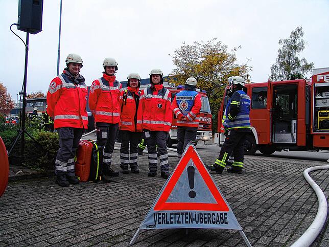 Bild 20: Feuer, Verletzte und Vermisste: Die besten Bilder von der Hauptübung der Salemer Feuerwehr