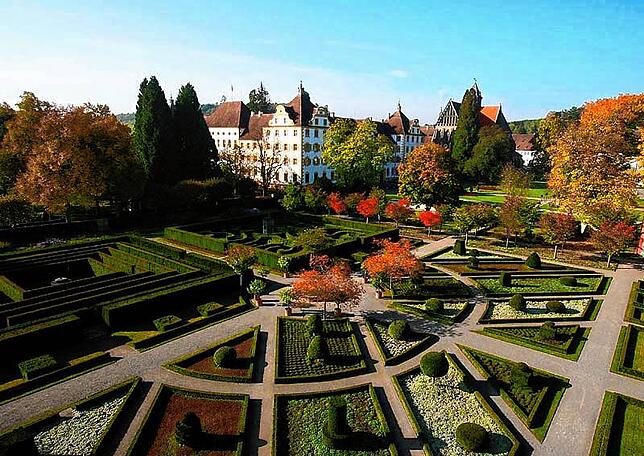 Das Kloster und Schloss Salem.