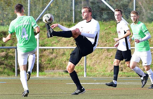 Souverän: Patrick Keller steht seit dieser Saison in der Abwehr der SG FC Wehr/Brennet seinen Mann.