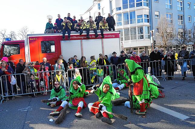 Bild 4: Fasnet in Villingen: Die besten Bilder vom spektakulären Umzug 2025!