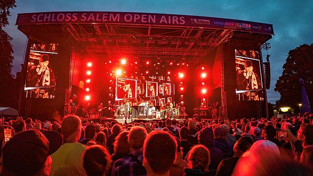 Die Fantastischen Vier waren bereits zum dritten Mal beim Open Air in Salem. Tausende feierten wieder mit ihnen.