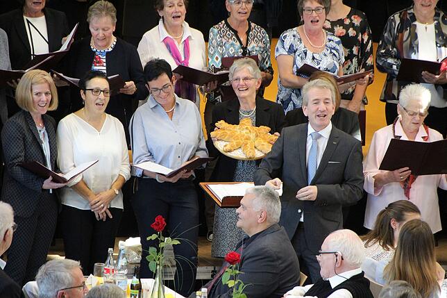 Bild 9: Bilder vom Festakt &bdquo;50 Jahre Priester in Eggingen&ldquo; mit Pfarrer Hans-Jürgen Allgaier sowie vom Patrozinium St. Gallus Eggingen