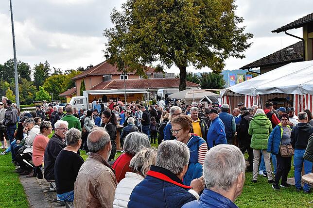 Bild 28: Oldtimer, Schlachtplatte, Musik: So war das Herbstfest in Orsingen