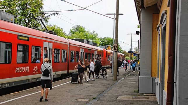 Ein Zug der Deutschen Bahn am Bahnhof Gottmadingen. Eine Szene wie auf diesem Archivbild vom August wird ab Dezember der Vergangenheit ...