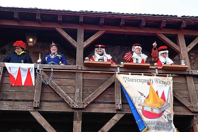 Bild 28: Das Narrengericht in Tiengen kennt keine Gnade! Das sind die Bilder