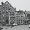 Das alte Rathaus und die angegliederte Stadtkasse 1968: Beide wurden schließlich abgerissen und mussten dem Neubau Platz machen.