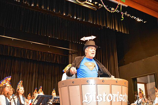 Bild 13: Bilder der Auftritte beim Dreckkübelgschwätz in Markdorf (1)