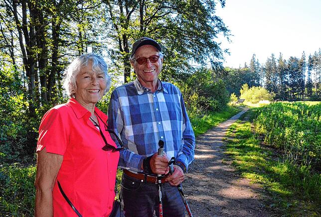 Kriemhild und Udo Herrmann aus Friedrichhafen nutzen die Landgänge regelmäßig.