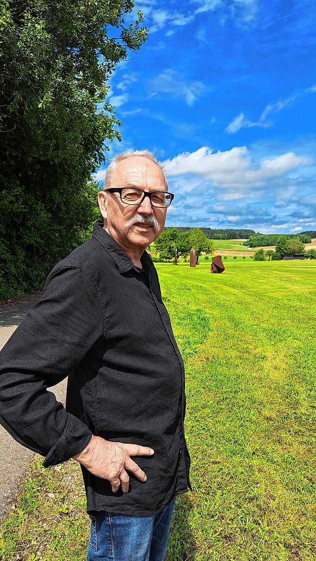 Geht es um die kulturelle Bereicherung des Dorfes, fällt einem sogleich die Galerie Wohlhüter von Werner Wohlhüter ein.