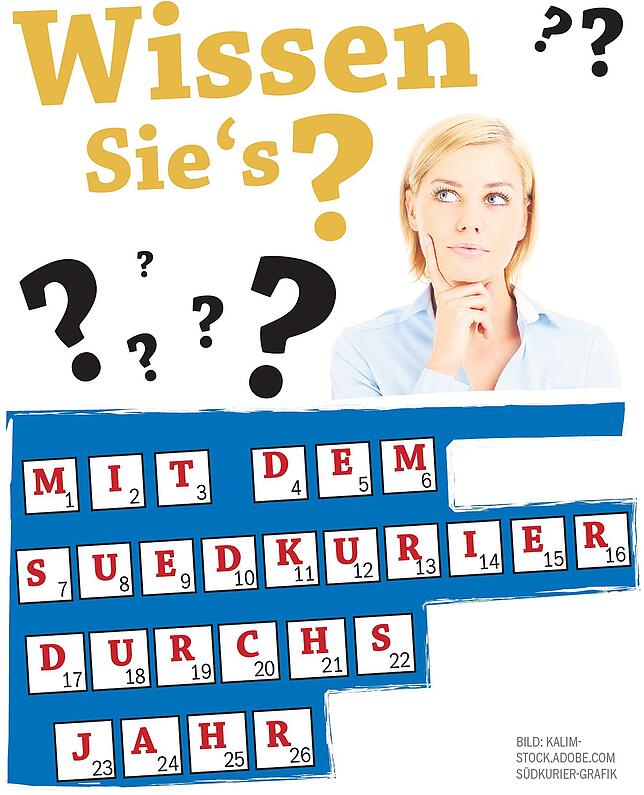 Bild 1: SÜDKURIER-Leser wissen Bescheid: Das sind die Antworten und Gewinner des Stockacher Jahresrückblickrätsels