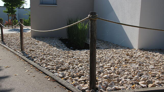 Ein Schottergarten in Überlingen