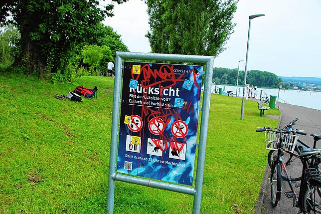 „Was soll das bringen? Wer liest so etwas und hält sich dann daran?“ Anwohner sehen keinen Sinn in diesen (mittlerweile ...