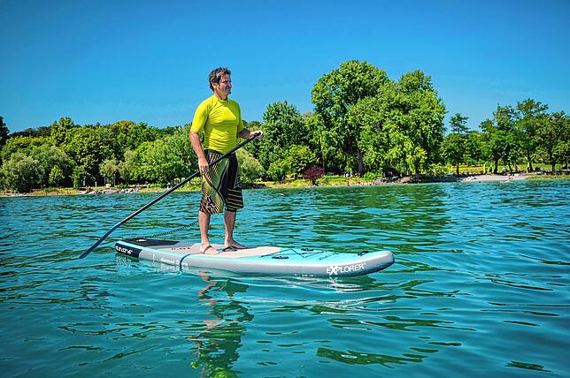 Bild 6: Auf dem Stand-up-Paddle sicher unterwegs - Tipps vom Profi