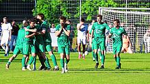 Über ähnliche Bilder wie hier beim Bezirkspokalsieg würden sich die Fans des TSV Aach-Linz am Wochenende auch wieder freuen.