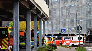Ein Zimmerbrand im ZfP in Waldshut hat am Freitag einen Großeinsatz ausgelöst.