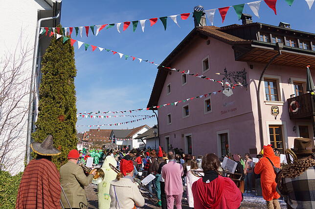 Bild 28: 43. Küssaberger Narrentreffen: Märchenhafte Fasnacht in Rheinheim