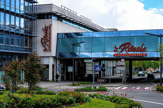 Das Rössle, hier der Übergang vom ehemaligen Einkaufszentrum zum Muslenplatz, soll künftig anderweitig genutzt werden.