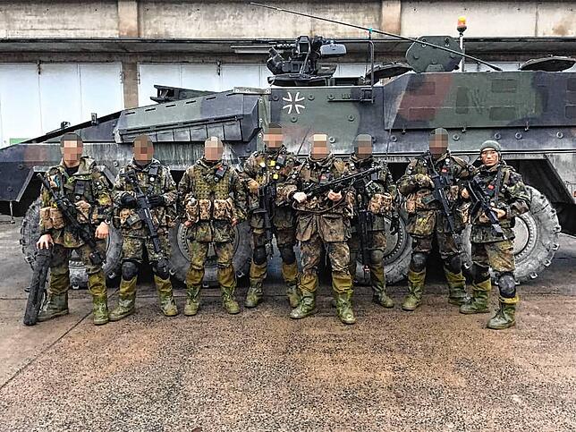 Eine Aufnahme von 2016 in der Infanterieschule Hammelburg, wo Khodadad Ataiy unter anderem seine Ausbildung machte.