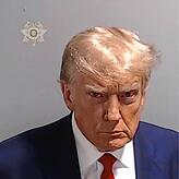 Der Mugshot von Donald Trump.