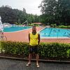 Nach dem Gewitter wurden die Becken wieder freigegeben: Badbetriebsleiter Rizzo ist zufrieden mit dem Ablauf am ersten Saisontag. ...
